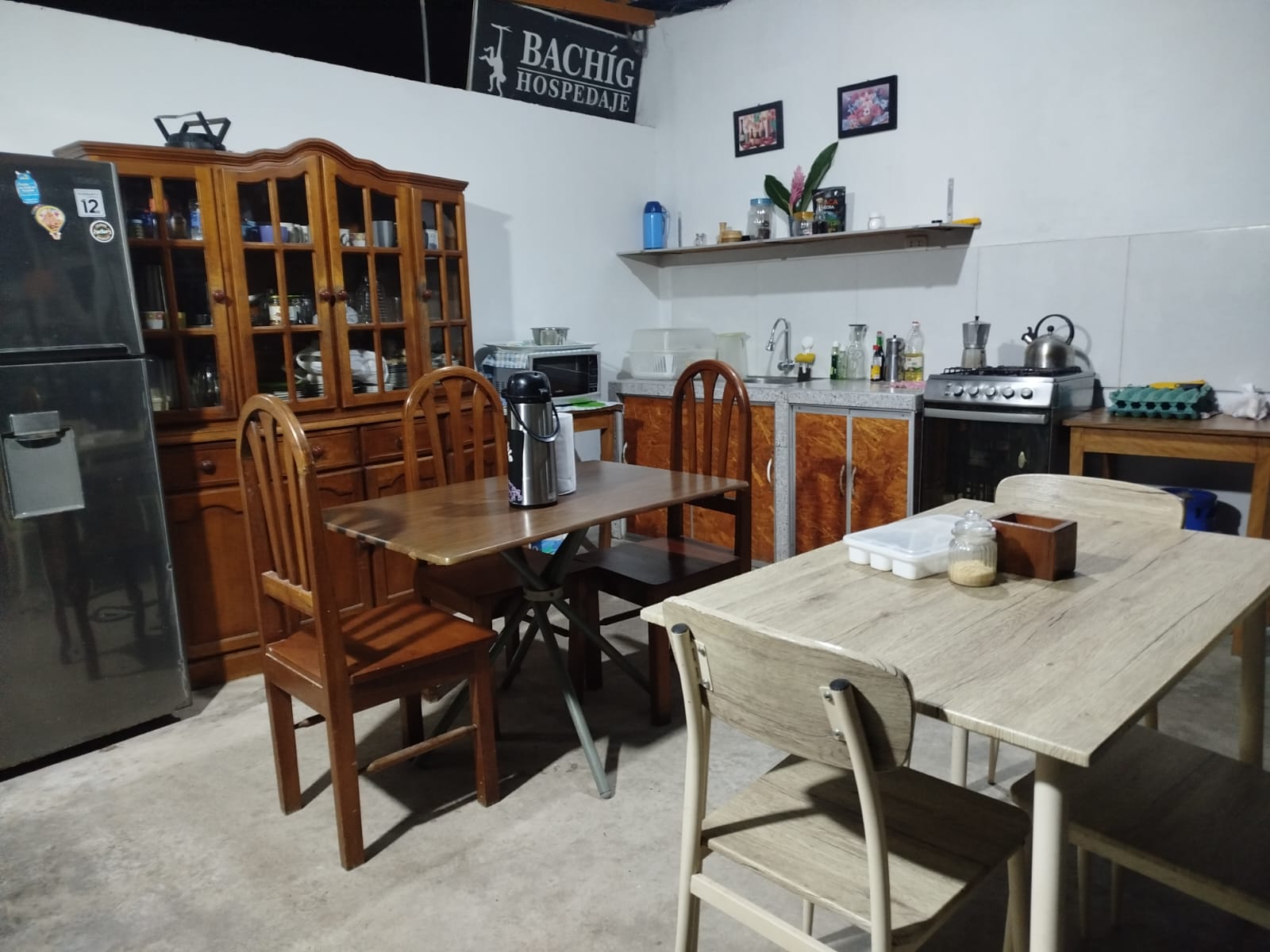 Hospedaje interno Cocina